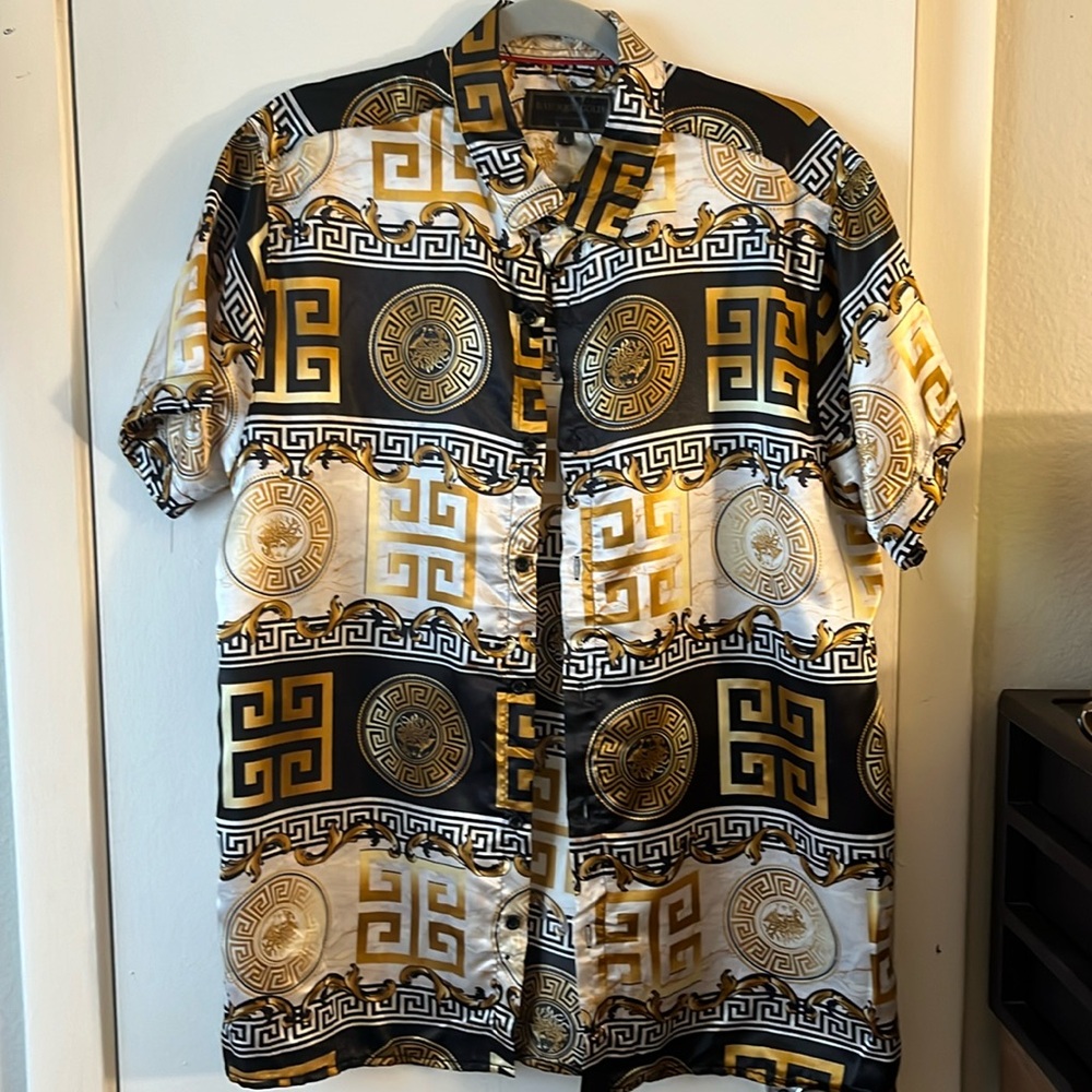 💥BAROQUE Satin shirt, for men💥 #Shirt